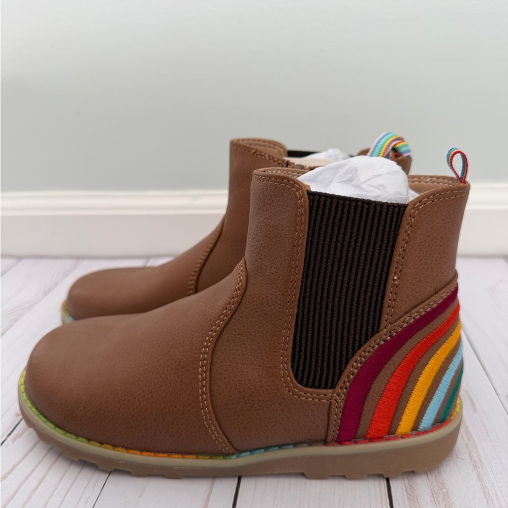 Little Bird Kids Boots with Rainbow Detail